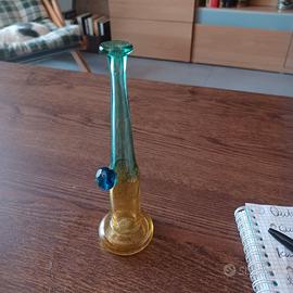 Vaso Wind Pipe in vetro soffiato Kosta Boda