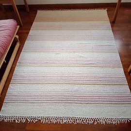 Tappeto in cotone naturale cm 2.25 x 140