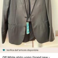 Off-White completo uomo taglia 46