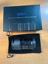 SIRUI Saturn 35mm T2.9 1.6X Full frame E-Mount
