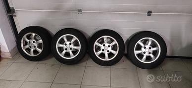 4 cerchi + gomme invernali 175/65/14