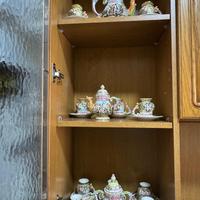 Servizio the/caffè ceramica Vintage Capodimonte