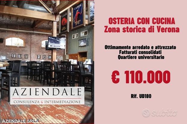 Osteria bar in zona storica-ristrutturato a nuovo