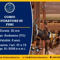 Patentino lavoro in fune - edilizia acrobatica