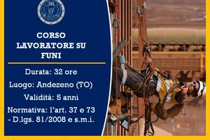 Patentino lavoro in fune - edilizia acrobatica