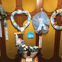 Decorazioni battesimo/nascita maschietto