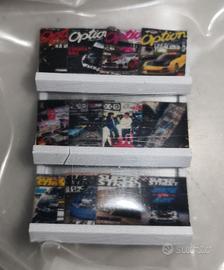 ESPOSITORE CON RIVISTE PER DIORAMA IN SCALA 1/64