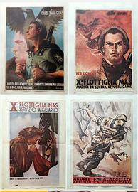 REPUBBLICA SOCIALE ITALIANA 15 Manifesti + omaggio