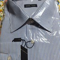 camicia da uomo a righe 