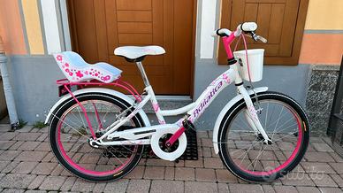 BICICLETTA PER BAMBINA PARI AL NUOVO