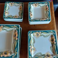 set piatti vintage tiffany 20 pz nuovi