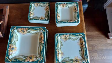 set piatti vintage tiffany 20 pz nuovi