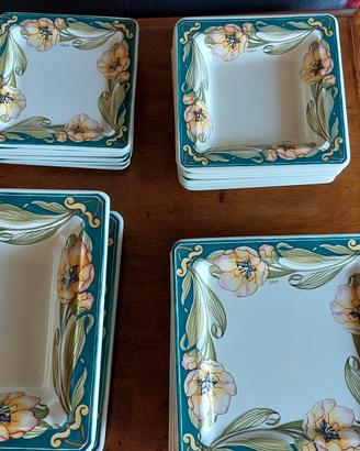 set piatti vintage tiffany 20 pz nuovi