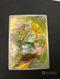 Pokemon 151. CATERPIE illustrazione rara