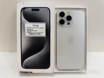 iPhone 15 Pro Max 256GB usato promo