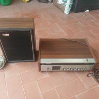 Radio PHILIPS HFI vintage 1970 + cassa + omaggi