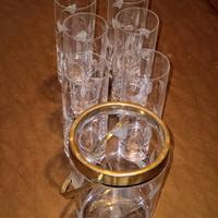 Set long drink con secchiello ghiaccio