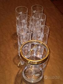 Set long drink con secchiello ghiaccio