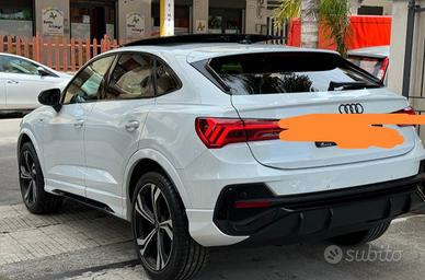  Audi Q3 sportback identity Black sline