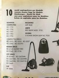 9 sacchi per aspirapolvere RW 19