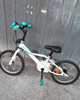 Bici 16"  per bambini 4-6 anni