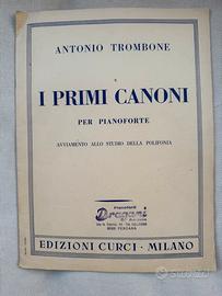I PRIMI CANONI PER PIANOFORTE
