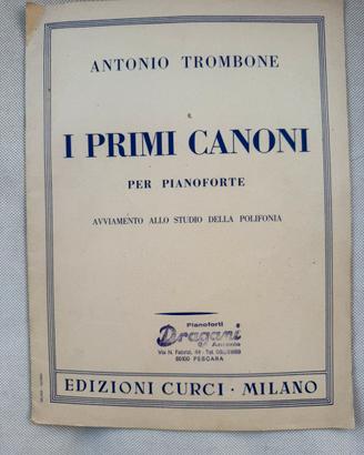 I PRIMI CANONI PER PIANOFORTE