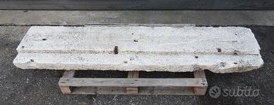 Stipite in marmo bianco antico