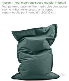 Pouf AVALON cuscino