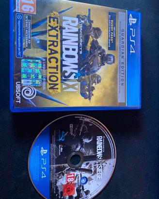 Rainbow six extraction, Rainbow six siege per ps4