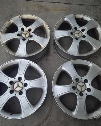 Cerchi In Lega Da 16" Per Mercedes Classe A W169