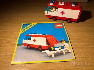 LEGO 6688 Ambulanza - Ambulance Lego City 1985