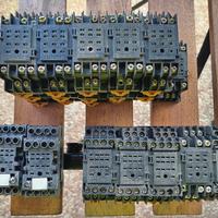 zoccoli porta relè elettronica vintage