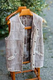Gilet in Montone