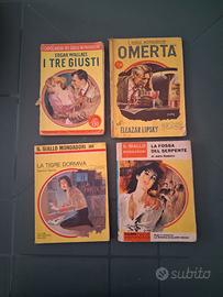12 libri GIALLI, SPIONAGGIO, NOIR anni 50/60/70