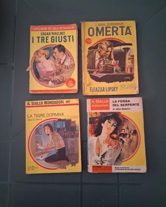 12 libri GIALLI, SPIONAGGIO, NOIR anni 50/60/70