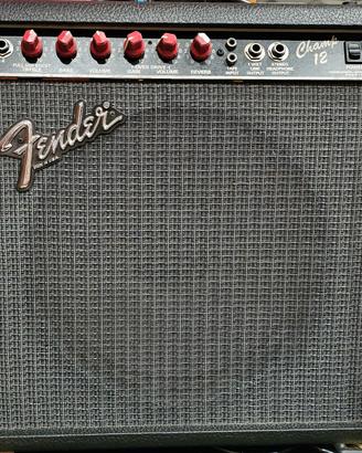 Fender Champ Red Knobs circa 1980 revisionato