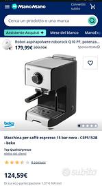 BEKO Macchina caffè Espresso Manuale CEP5152B