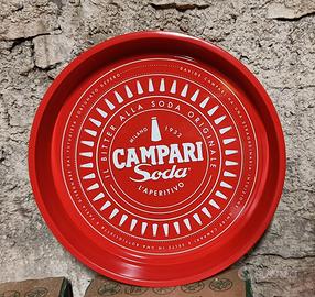 Campari Soda Vassoio in metallo