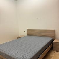 Letto matrimoniale come nuovo con materasso