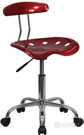 Sedia Design rotelle regolabile NUOVA