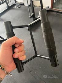 impugnatura doppia pully lat macchine home gym