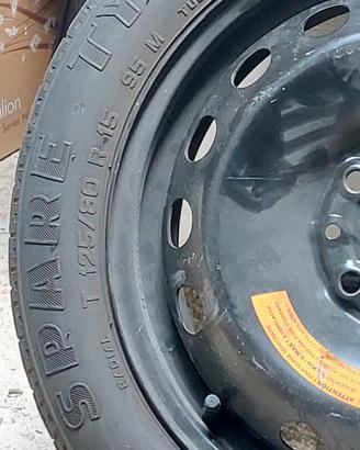 ruotino 125/80/R15 4 fori