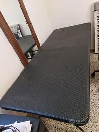Tavolo pieghevole 180 x 74 cm