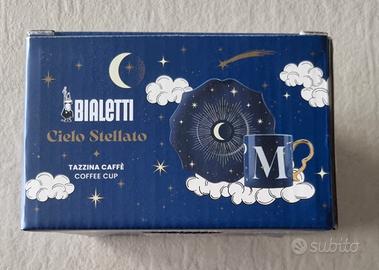 Tazzina Caffè Cielo Stellato Bialetti, Lettera M