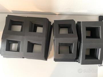 Passepartout neri per diapositive negative 6x7
