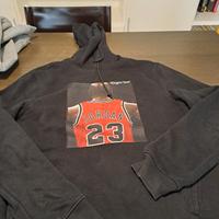 Felpa Nera con stampa Jordan  taglia S