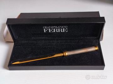 Tagliacarte originale Gianfranco Ferré in Argento 