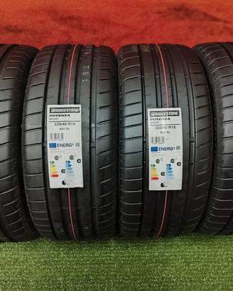 225 40 18 Gomme Estive New Bridgestone 225 40 18