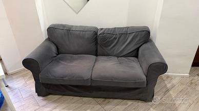 Divano IKEA EKTORP 2 posti grigio scuro